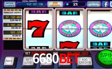 A Popularidade dos Caça-Níqueis no 6680bet